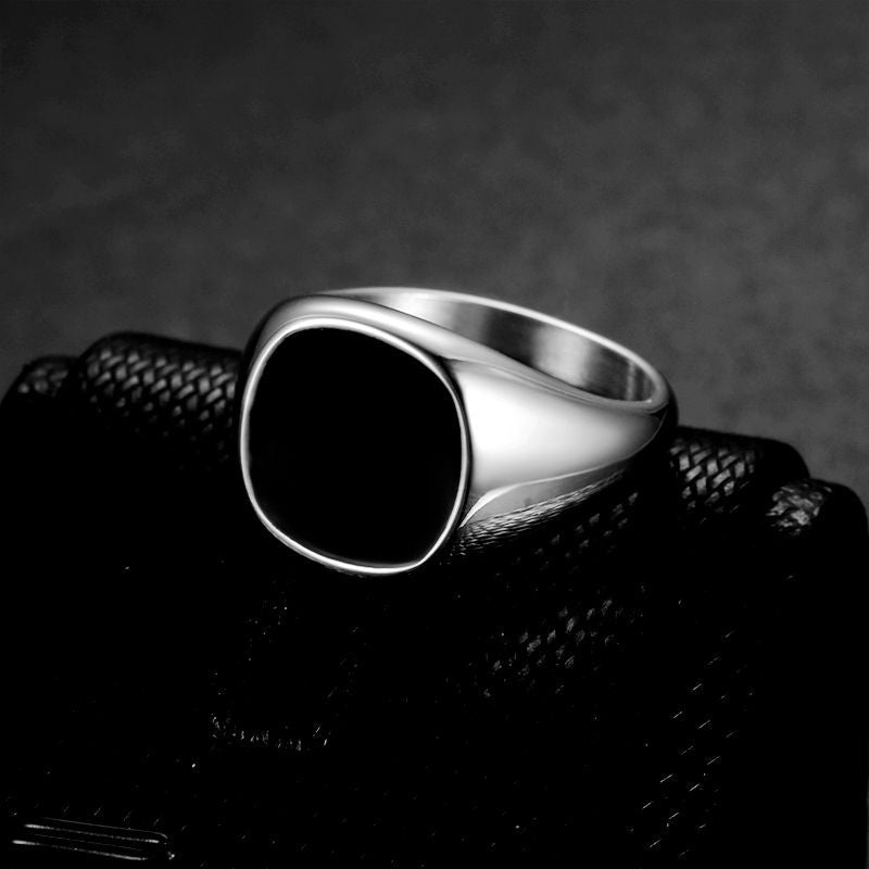 Stainless Steel Gold-plated/SS Men Ring