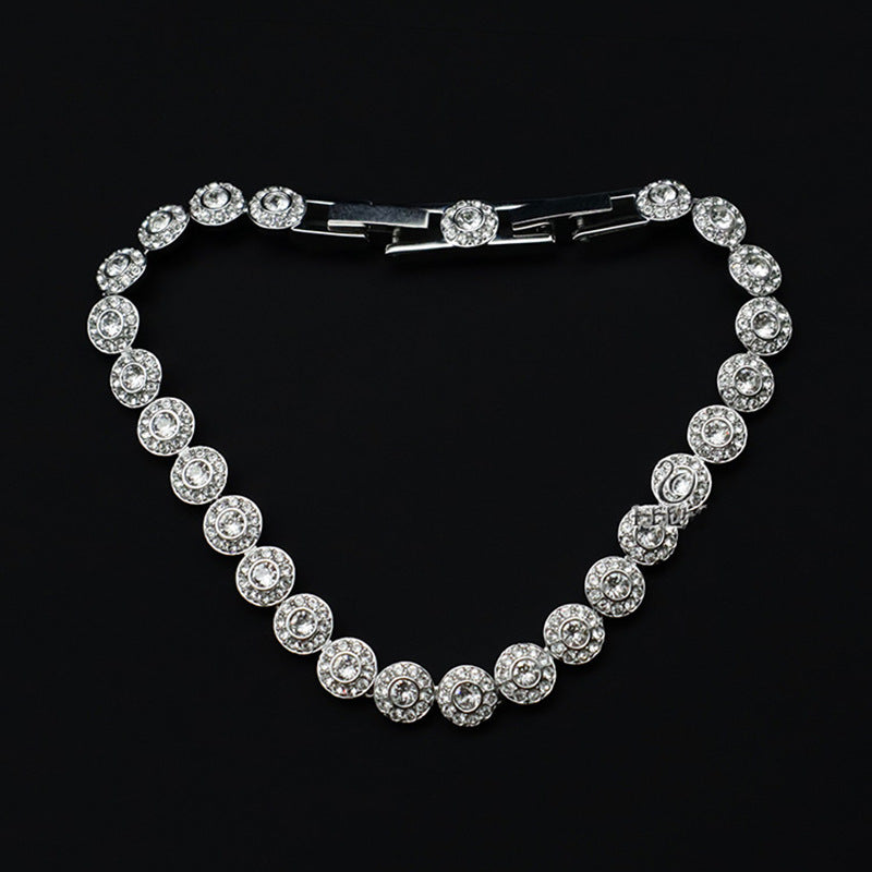 Diamond Twist Buckle Bracelet