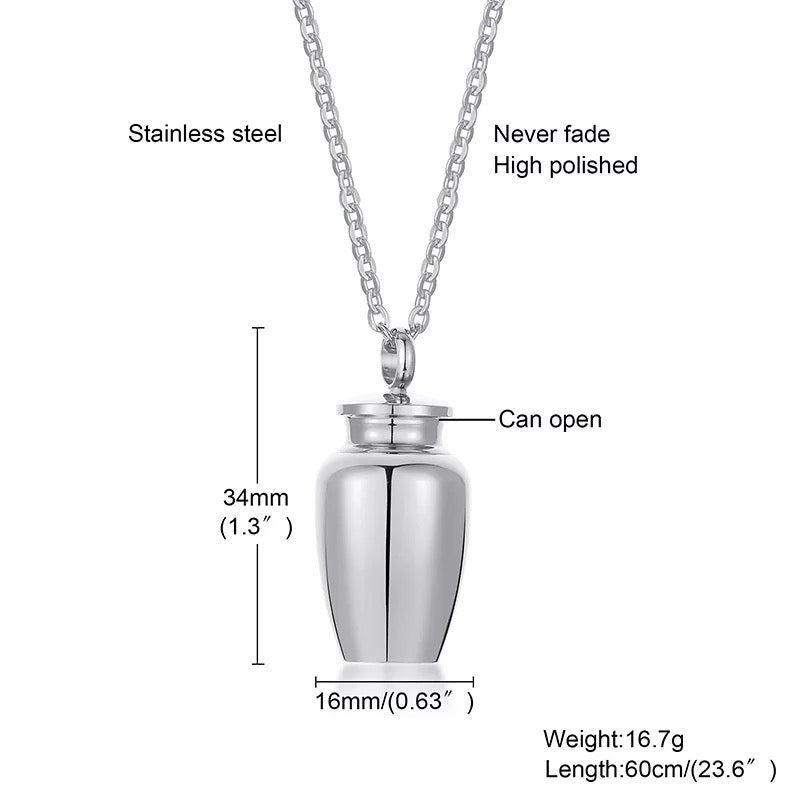 Genie Bottle Pendant Necklace